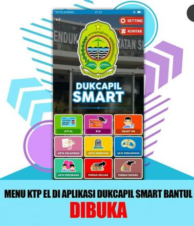 Aplikasi untuk mencetak KTP EL